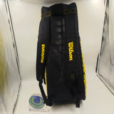 Wilson Minions Tour 12pck racket Tennis bag black/yellow WR8013701001