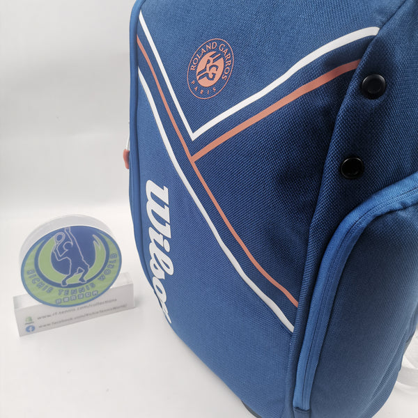 Wilson Super Tour Roland Garros Backpack Racquet Bag (Blue)
