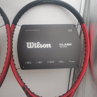 Wilson Clash 100 Pro V2.0 FRM2 310g #2 4 1/4 WR07411102 Red/Black