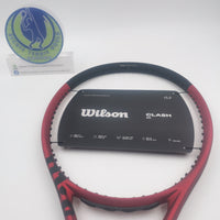 Wilson Clash 100L V2.0 FRM2 280g #2 4 1/4 WR07431102 Red/Black Tennis Racket