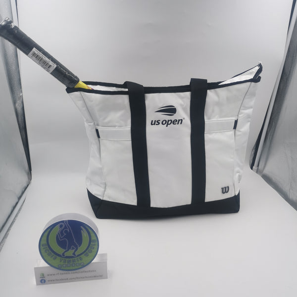Wilson US OPEN Tennis Tote Bag White/Black WR8018901001