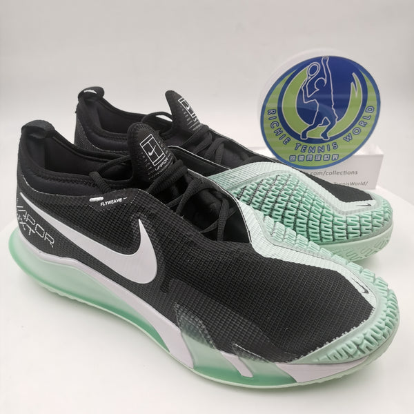 Mens Nike React Vapor NXT HC Black Mint CV0724009 Tennis Shoes â Richie Tennis World
