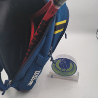 Wilson US OPEN TOUR Backpack Blue/Yellow/White WR8013201001