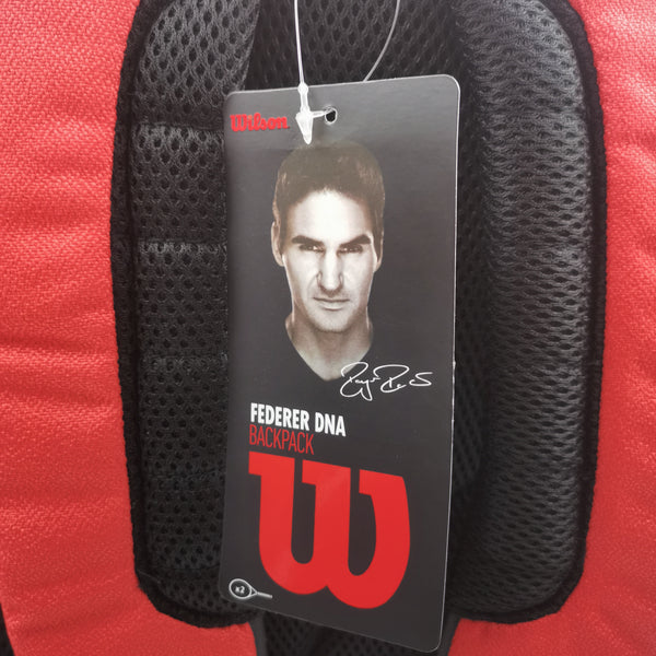Wilson Tennis Bag Federer DNA Tennis Backpack White WR8004501001