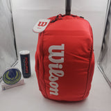 Wilson Super Tour Backpack 2021 Red WR8010901001