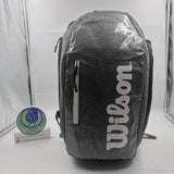 Wilson Super Tour Tennis Backpack Large Black/Grey WRZ843996