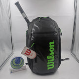 Wilson Super Tour Tennis Backpack Large Black/Green WR8004301001