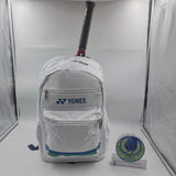 Yonex 75th Anniversary Tennis/Badminton Backpack Bag White(BA12APEX)