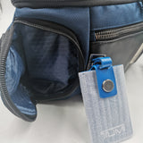 TUMI Alpha Large Kelly Sling Bag Blue/ Black