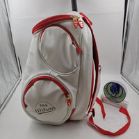 Wilson 100 Year Anniversary Tour Molded Large Tennis Backpack White/Red/ Gold WRZ842496
