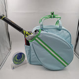 Women’s Designer Tote & Sling Bag Tennis/Badminton Racket holder Bag Sky-Blue
