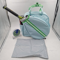 Women’s Designer Tote & Sling Bag Tennis/Badminton Racket holder Bag Sky-Blue