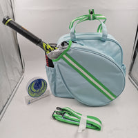 Women’s Designer Tote & Sling Bag Tennis/Badminton Racket holder Bag Sky-Blue