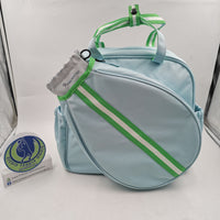 Women’s Designer Tote & Sling Bag Tennis/Badminton Racket holder Bag Sky-Blue