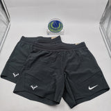 Nike Dir-Fit Rafa Nadal logo Black White Men's Shorts DD8544 - 045 Standard Fit