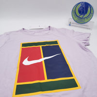 The Nike Tee Dri Fit Women's Light Purple Nike Court T-shirt DV2381-530