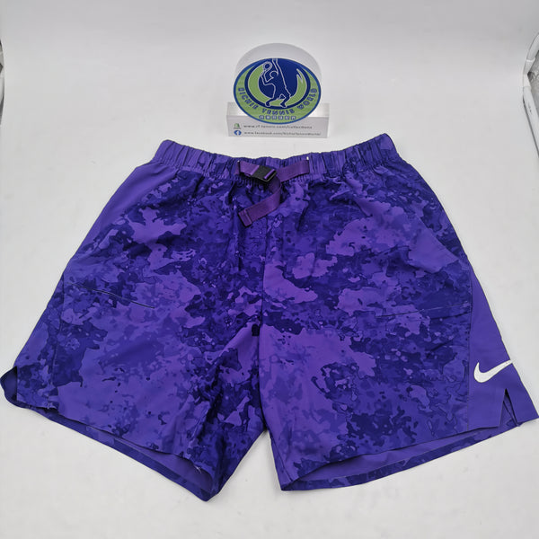 Nike Flex Dri-Fit Short's Violet Camouflage Medium