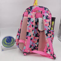 Great Speed Backpack Racket Holder Pink Triangle colors Design Tennis/Badminton Backpack