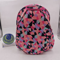 Great Speed Backpack Racket Holder Pink Triangle colors Design Tennis/Badminton Backpack