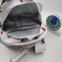 Great Speed Backpack Racket Holder White/ Tennis ball/ Star/ Heart Design Tennis Backpack