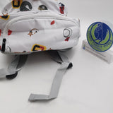 Great Speed Backpack Racket Holder White/ Tennis ball/ Star/ Heart Design Tennis Backpack
