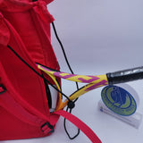 Great Speed Tennis/ Badminton Tennis holder Backpack Red/ Silver