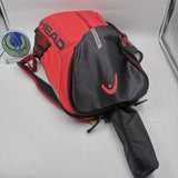 HEAD Tour Team Backpack Red Black #283512-BKRD