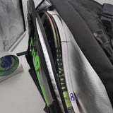 Wilson Super Tour 3 Compartment Tennis Bag RH x 15 Pack Black/Green WR8004101001