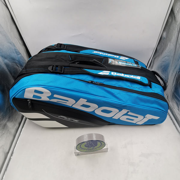 Babolat Racquet Holder X3 Tennis Bag White and Blue