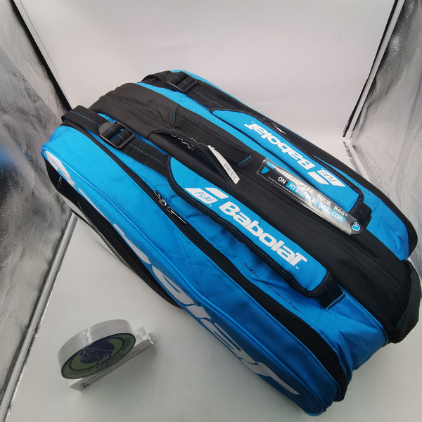 Babolat Racquet Holder X3 Tennis Bag White and Blue