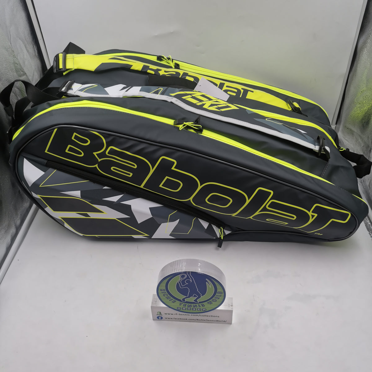 Babolat Pure Aero RH12 Grey Yellow White SKU#200884 – Richie Tennis World