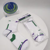 SLAZENGER Functional Socks White/ Green/ Violet Medium STA2201381