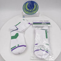 SLAZENGER Functional Socks White/ Green/ Violet LARGE STA2201481