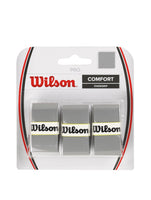 Wilson Pro Overgrip-COMFORT 3 Pack Grey WRZ4014SI
