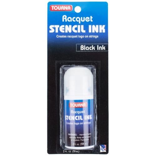Tourna Racquet Stencil Ink RSI-BK Black Ink