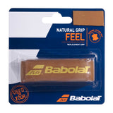 Babolat NATURAL FEEL Replacement GRIP Genuine Leather Brown