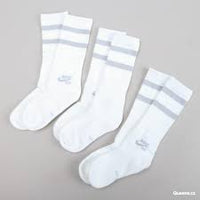 nike sock white/grey sx5760-100 L EUR 42-46 x3