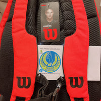 Wilson RF DNA Roger Federer Backpack Tennis/Badminton Racket holder Bag Red/Black WR8005301001