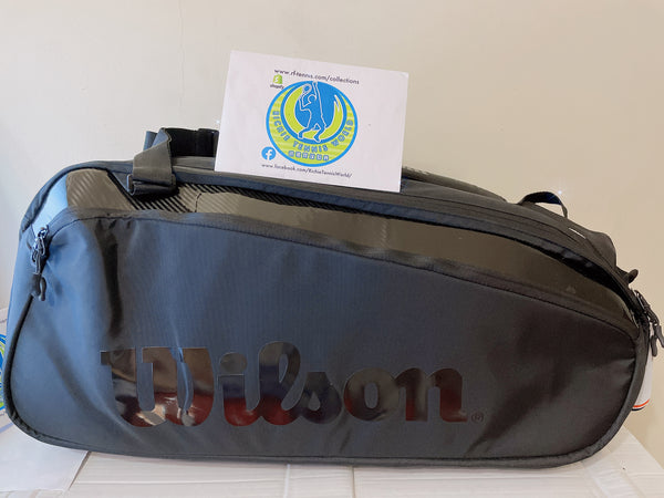 Wilson Pro Staff Triple Blue / Grey Bag (WRZ-843100)