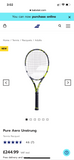 BABOLAT Pure Aero 2023 Tennis racket SKU200101 300g #2 & #3