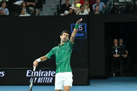 2020 Dubai Novak Djokovic Lacoste Polo Shirt