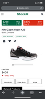 Nike Court Zoom Vapor AJ3 by Jordan US8.5/EUR42