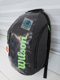 Wilson Super Tour Tennis Backpack Large Black/Green WR8004301001