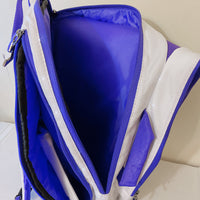 Babolat Pure Wimbledon RH3 Backpack White/Purple (SKU 179433)