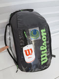 Wilson Super Tour Tennis Backpack Large Black/Green WR8004301001