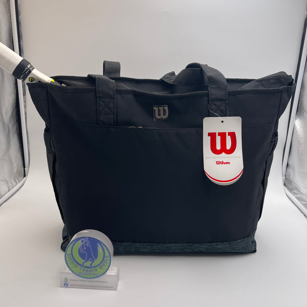 Wilson Tennis / Badminton Racket Holder bag Women's Tote Bag Black 2021 (WR8011801001)