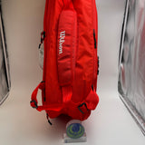 Wilson Super Tour 9 pack Tennis Bag 2021 Red (WR8010501001)