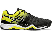 GEL-RESOLUTION 7 L.E. Men’s Tennis shoes E701Y-003 Black/Yellow (US7.5~8.5,US11.5) Tennis Shoes