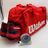 Wilson Super Tour Small Duffel Bag Red WR8011001001
