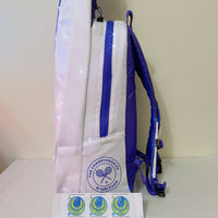 Babolat Pure Wimbledon RH3 Backpack White/Purple (SKU 179433)